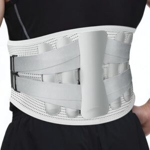 Lower Back Brace/5钢支撑透气护腰带 66%OFF