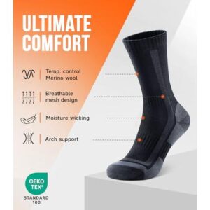 美利奴(3双/防磨透气)徒步袜 67%OFF