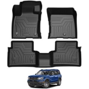 TPE(2排/全气候防滑)汽车脚垫套装 50%OFF