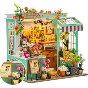 DIY(带LED灯/3D拼图)迷你书屋套装 29%OFF