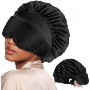 LC-多利达缎面丝绸睡衣帽，适合女性和男性佩戴 53%OFF