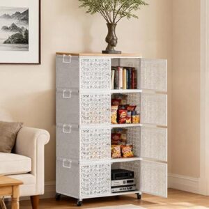 228QT(4层带轮/带盖可叠)金属储物柜 20%OFF