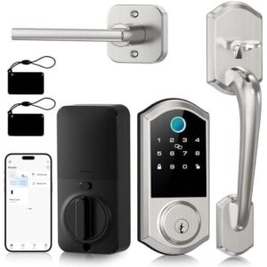 智能(指纹/蓝牙/语控)无钥匙门锁套装 70%OFF