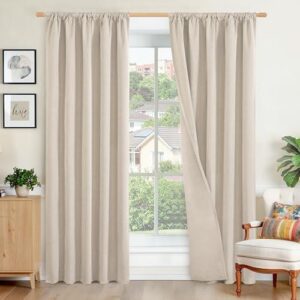 亚麻(双幅84英寸遮光隔热窗帘) 45%OFF