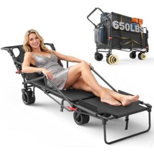 重型(650磅/2合1/全地形)折叠推车 10%OFF