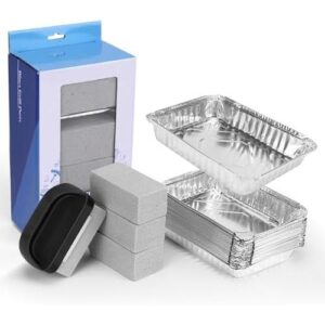 烧烤套装(4清洁砖/带柄) 50%OFF