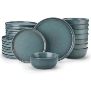 炻器餐具套装(8人份/耐刮/蓝调) 48%OFF