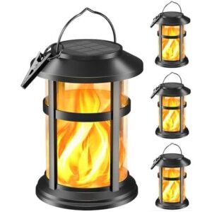 四盏(防水/仿焰摇曳)太阳能户外灯 56%OFF