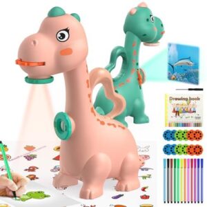 KETIEE Dinosaur Projector/双头96模绘画玩具 46%OFF