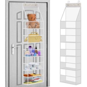 超稳固5层门后悬挂式储物架 59%OFF