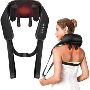 Valentine/4D无线加热颈肩按摩器 68%OFF