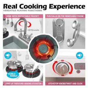 声光木制玩具厨房套装(LED/1件装) 50%OFF
