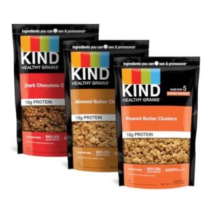 KIND高纤谷物脆片组合包（纤谷能量/3盒装） 45%OFF