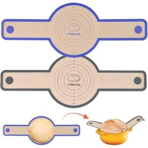 2-Pack Silicone Bread Sling Mats with Long handles 2 套带有长把手的硅胶面包吊挂垫50%OFF