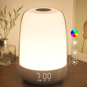 唤醒小夜灯 (触控款 / 三色调光日出闹钟) 69%OFF