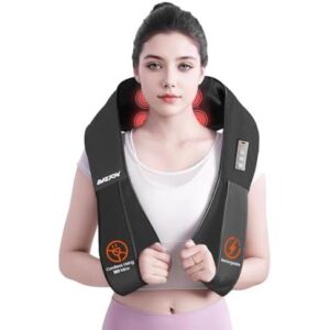 无线充电式肩颈按摩仪（热敷揉捏 / 深层舒缓肌肉） 65%OFF