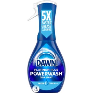 Dawn Platinum Powerwash Dish Spray, Dish Soap, Fresh Scent, 16 Fl Oz  -66%