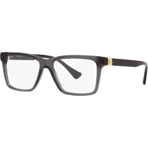 Versace VE3328-5389 Eyeglass Frame TRANSPARENT GREY w/DEMO LENS 56mm  -32%