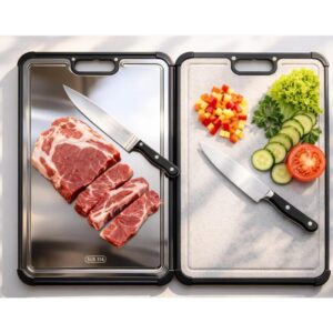 316不锈钢双面(环保小麦秸秆砧板) 52%OFF