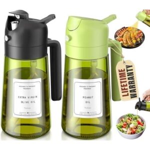 二合一厨房油壶喷瓶(470ml避光玻璃) 52%OFF