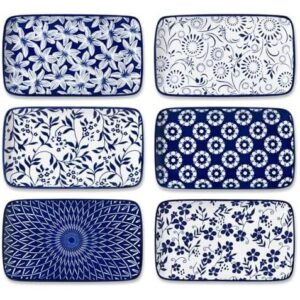 长方形沙拉盘 6 件套餐具 40%OFF