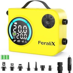 20PSI(双阶/充放气/自动关)电动桨板泵 68%OFF