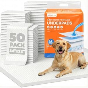 50片装28"x34"一次性狗尿垫 65%OFF