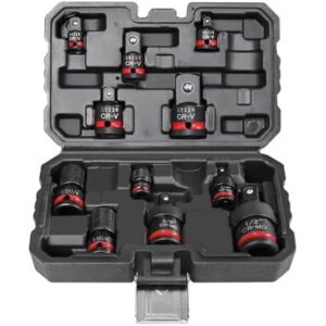 AmazingFree 11件式冲击套筒适配器套装冲击额定钻孔适配器及延长件 50%OFF