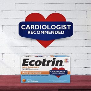 Ecotrin低剂量安全涂层阿司匹林 53%OFF