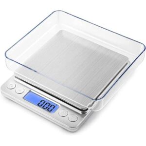 高精度便携电子秤(3000g/0.1g带LCD屏) 46%OFF