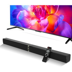 MZEIBO 音响条，电视音响条 80W 蓝牙 5.3 立体声沉浸式声音 -50%