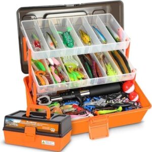 大型三层钓鱼工具箱 55%OFF