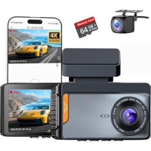 4K双摄(前后/512GB)车载记录仪 51%OFF