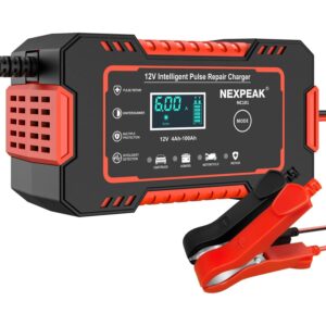 汽车电池充电器，12V 6A智能电池涓流充电器 -53%