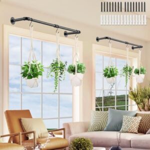 室内悬挂植物套装(2杆+6绳+6钩) 50%OFF