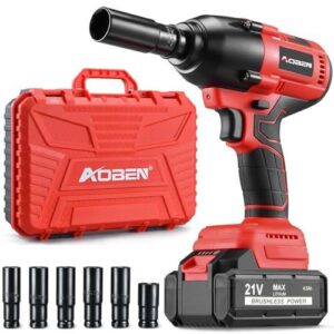 AOBEN/600N.m高扭1/2寸无绳冲击扳手 55%OFF