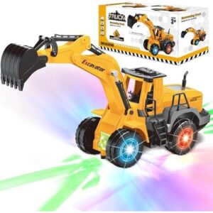 多功能(声光/可动臂)儿童工程车玩具 40%OFF