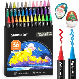 Shuttle Art 36 色双尖丙烯颜料笔-50%