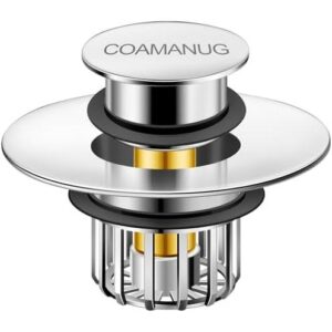 COAMANUG 浴缸塞 |淋浴排水口发夹  61%OFF