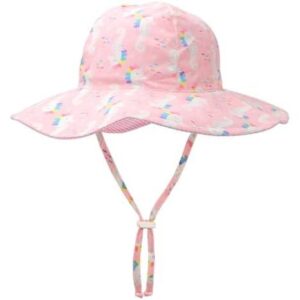 婴儿遮阳帽，宽檐设计，男女童夏季遮阳帽  45%OFF