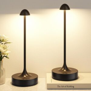 Kakanuo 可充电无线台灯 (Black 2 Pack) -57%
