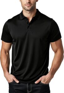 男士Polo衫：快干、湿润、排汗、高弹性、方便、修身、Polo衫尺寸偏小   77%OFF