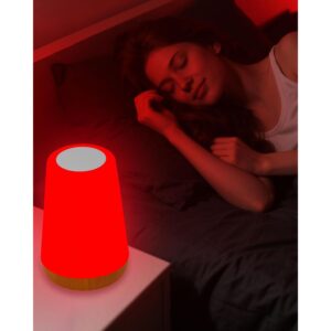TLAOTNIY Red Light for Sleep Aid LampBlue Light Blocking Dimmable for Stress Relief Relaxation Travel Meditation and Yoga, 670nm Red Lamp (E-1 PCS)  -52%