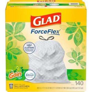 Glad/13加仑140只厨房垃圾袋 47%OFF