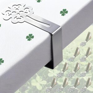户外厚桌布夹10件装，Lucky Clover野餐桌布夹室内夹 -50%