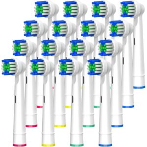Electric Toothbrush Replacement Heads 16 Pack/Compatible Oral B Braun Replacement Brush Heads/Compatible Oral B Replacement Brush Heads 57%OFF