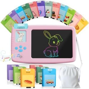 2合1 LCD有声识字卡(510词/蒙特梭利/自闭症语言训练/1-6岁) 72%OFF