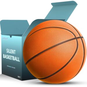 LKTNLKT Silent Basketball 7号（29.5英寸）——带槽无气泡沫室内篮球，适合安静运球和室内训练  -57%
