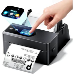 热敏标签打印机(带触屏/4x6无线/兼容亚马逊/Shopify/USPS) 53%OFF
