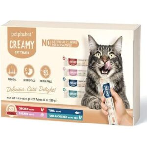 猫条肉泥(4口味20支/高蛋白无谷护毛助消化) 40%OFF